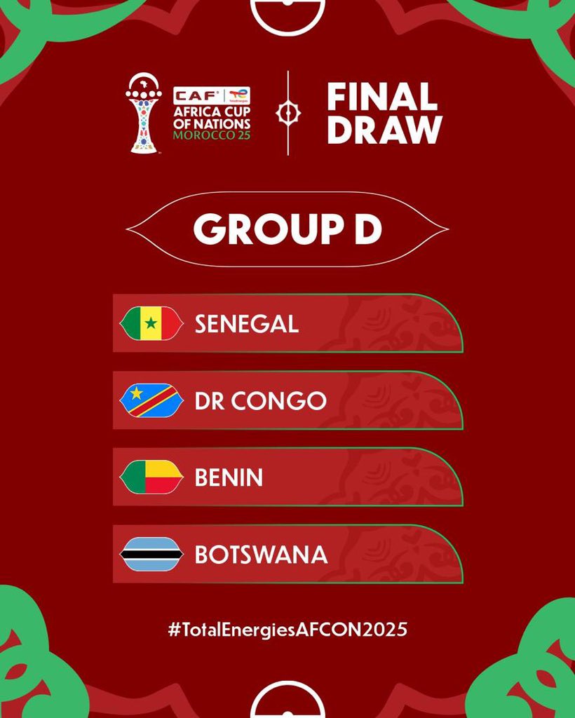 CAN 2025 poule D