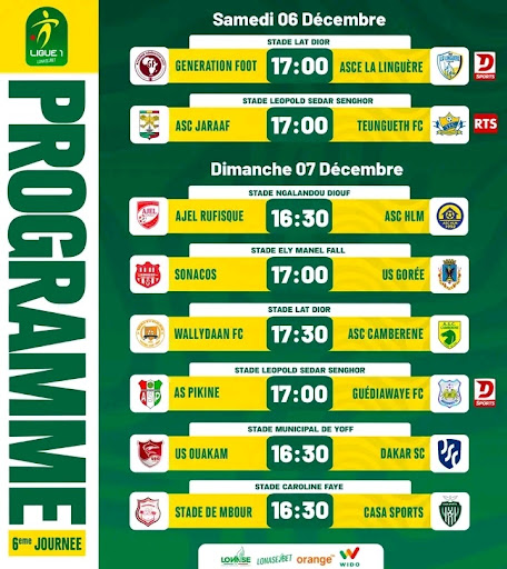 Championnat Sénégal Ligue 1